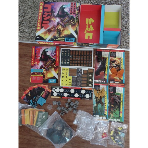 Godzilla Tokyo Clash Strategy Board Game - Complete - Picture 2 of 9